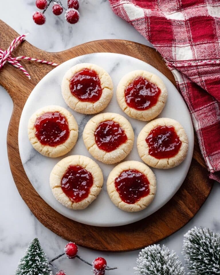 Raspberry Thumbprint Cookies (Gluten Free Option) Recipe