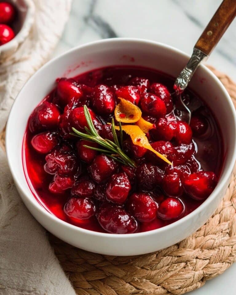 Homemade Cranberry Sauce Recipe