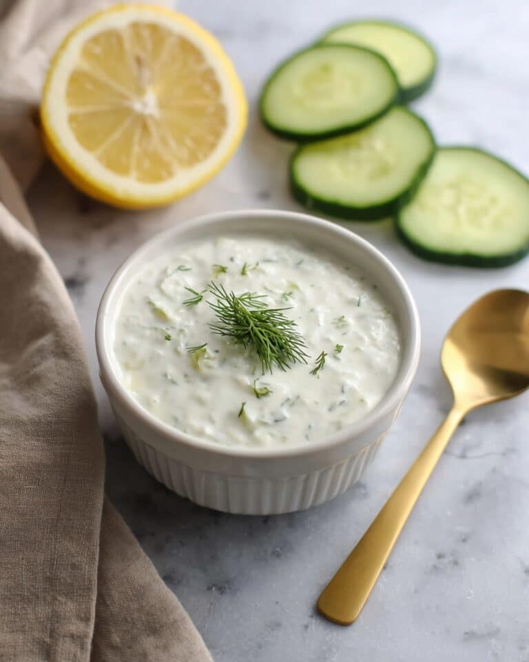 Paleo Tzatziki Sauce (Whole30) Recipe