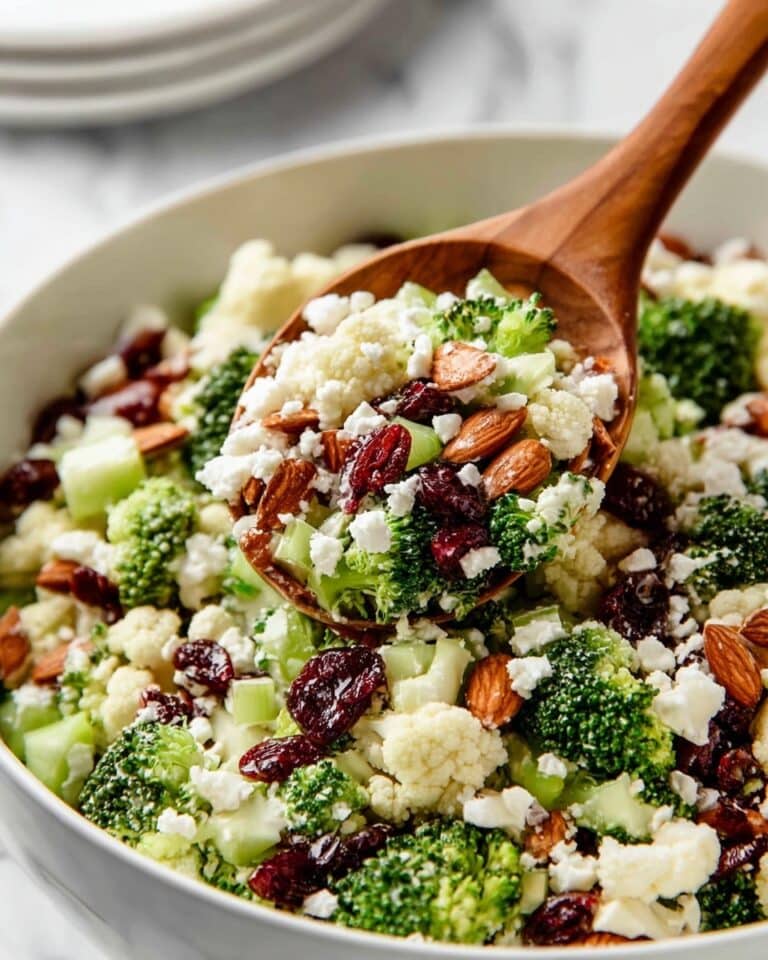 Apple Broccoli Cauliflower Salad Recipe