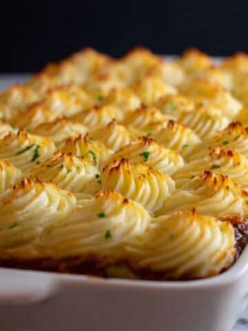 Chicken and Mushroom Pie with Duchess Potato Lid Recipe