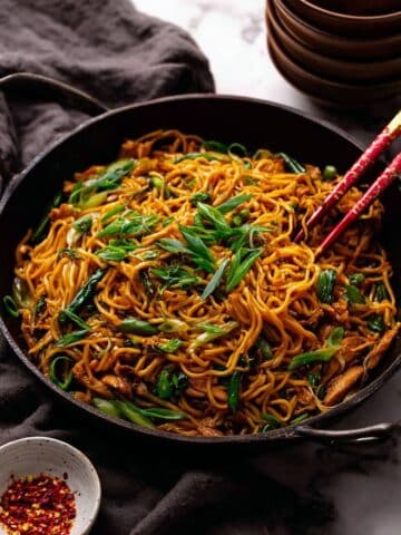 Fastest Chicken Noodle Stir Fry Recipe