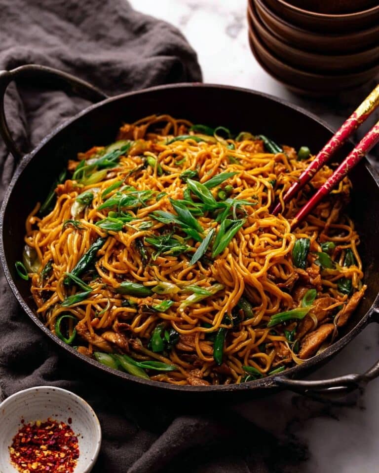 Fastest Chicken Noodle Stir Fry Recipe