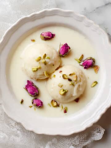 Soft 20-Minute Rasmalai with Milk Powder Recipe