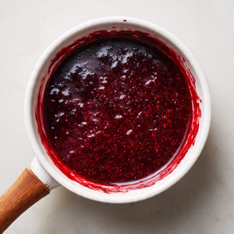 Homemade Spiced Cranberry Sauce with Orange and Vanilla Recipe