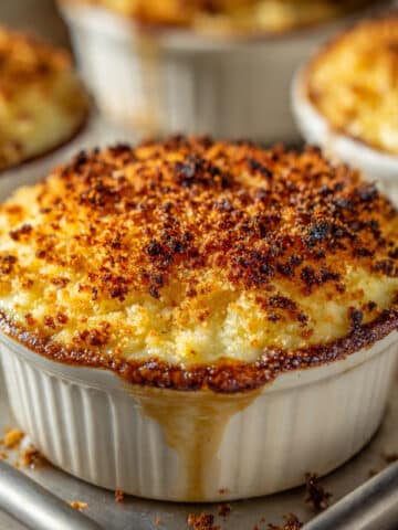 Coquilles Saint-Jacques with Mushroom Béchamel and Cheesy Crust Recipe