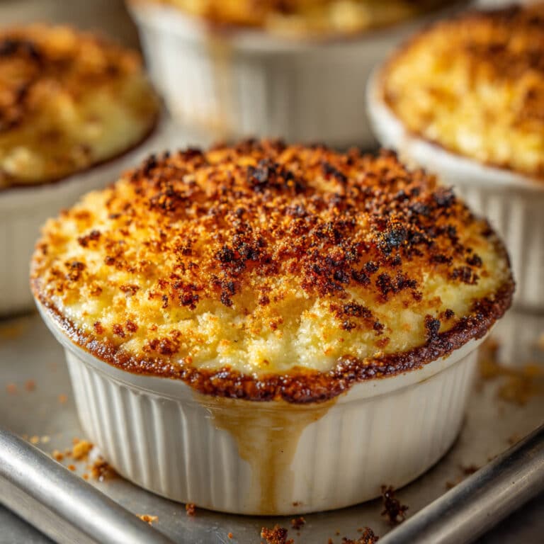 Coquilles Saint-Jacques with Mushroom Béchamel and Cheesy Crust Recipe