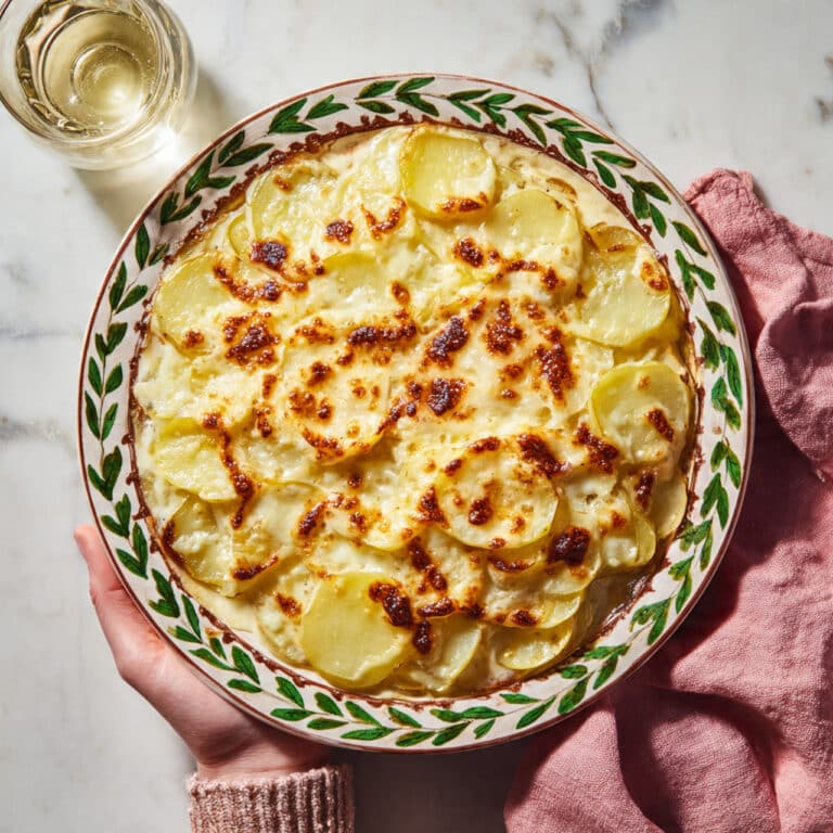 Cheesy Potatoes au Gratin Recipe