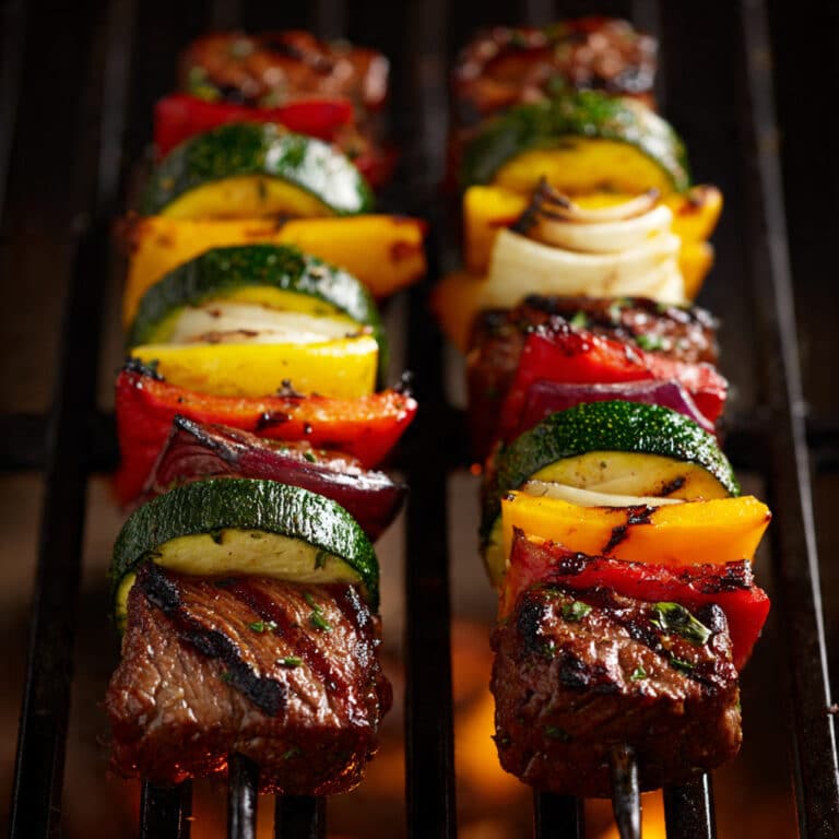 Mediterranean Beef Kabobs Recipe