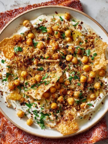 Samosa Chaat with Chole and Tamarind Chutney Recipe