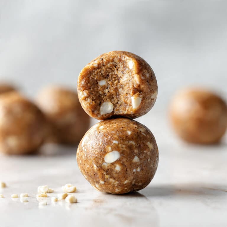 Raw Vegan Carrot Cake Bites Recipe