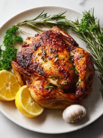 Crock Pot Turkey Breast with Garlic Butter and Roasted Onions Recipe
