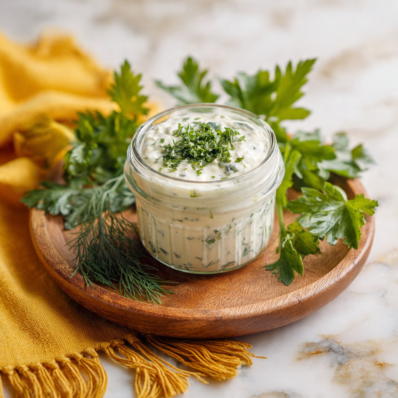 Dairy-Free Ranch Dressing Recipe: Creamy & Tangy Herb Delight