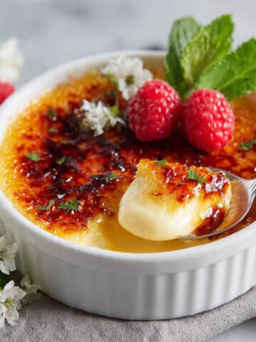 Crème Brûlée (French Vanilla Custard) Recipe
