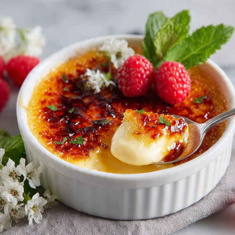 Crème Brûlée (French Vanilla Custard) Recipe