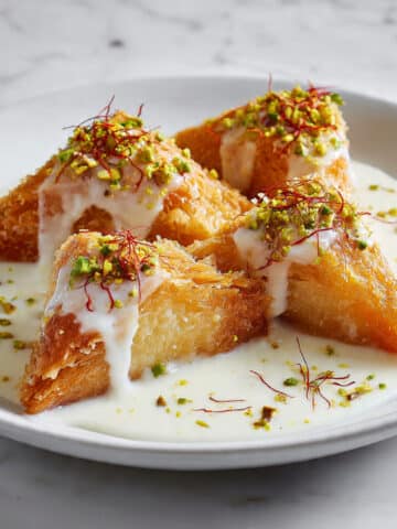 Shahi Tukray: Royal Saffron-Infused Bread Pudding Recipe