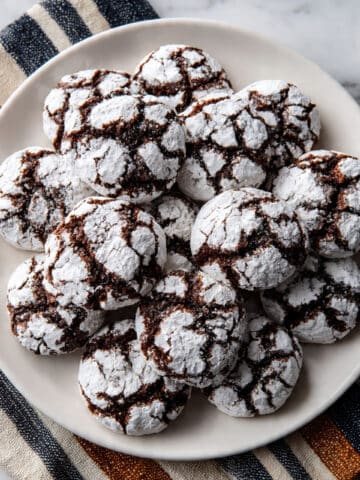 Chocolate Crinkle Cookies Recipe