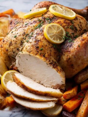 Crock Pot Whole Chicken with Vegetables Recipe