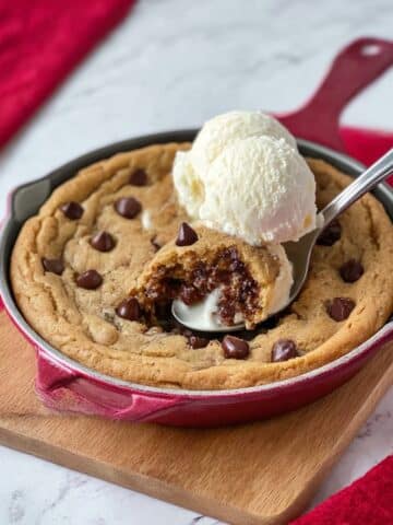 Chocolate Chip Skillet Cookie Recipe