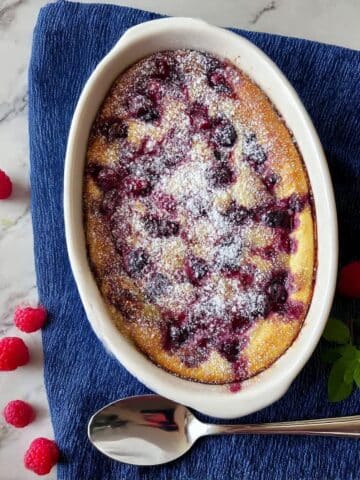 Raspberry Clafoutis Recipe