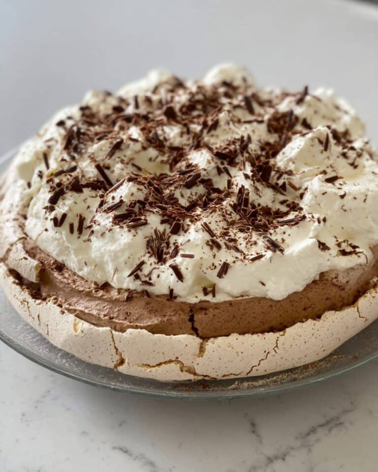 Chocolate Layered Pavlova Recipe