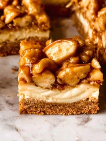 Salted Caramel Apple Pie Bars Recipe