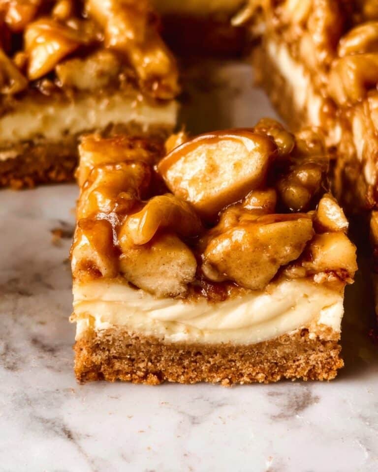 Salted Caramel Apple Pie Bars Recipe