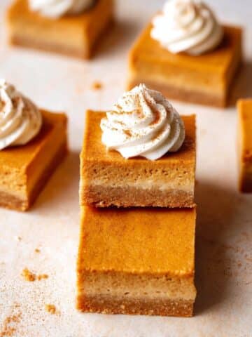 Pumpkin Pie Bars Recipe