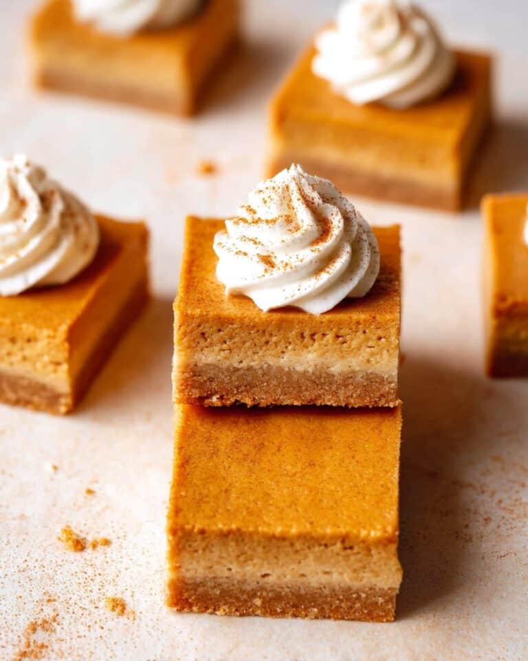 Pumpkin Pie Bars Recipe