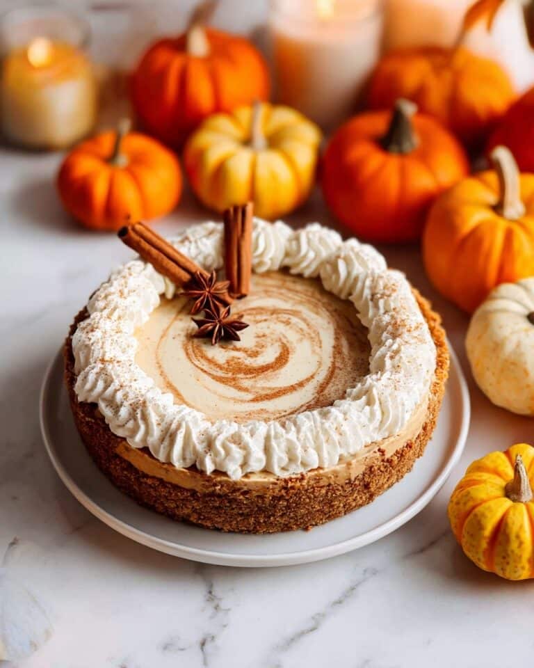 Pumpkin Pie Swirl Cheesecake Recipe