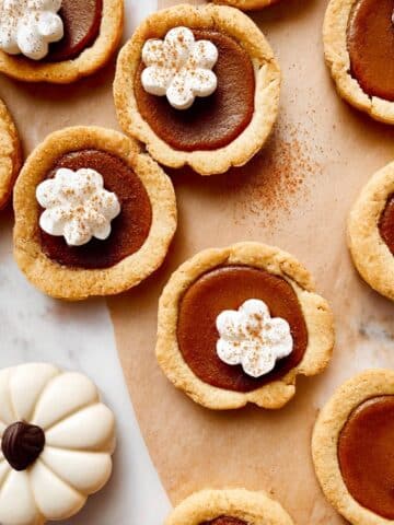 Pumpkin Pie Cookies with Whipped Cream Topping Recipe