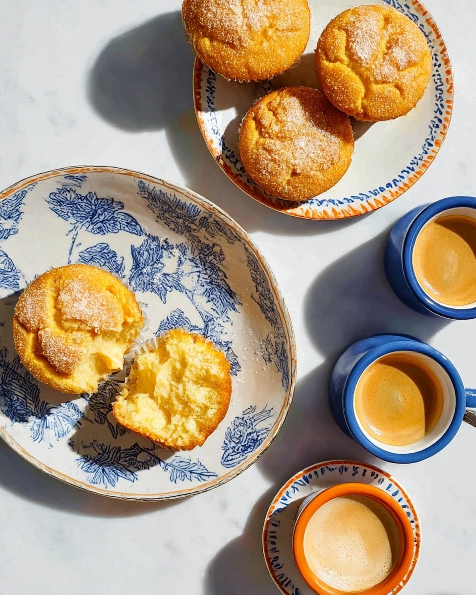 The image shows a close-up of several golden brown muffins sitting on a white cooling rack. Each muffin has a slightly cracked top with a light sugary texture, revealing a soft and fluffy interior. The muffins are in plain white paper liners that wrap around the bottom and sides, with the soft cake part rising above the liner. The background has a white marbled surface that gives a clean and bright look to the photo taken with an iphone --ar 4:5 --v 7