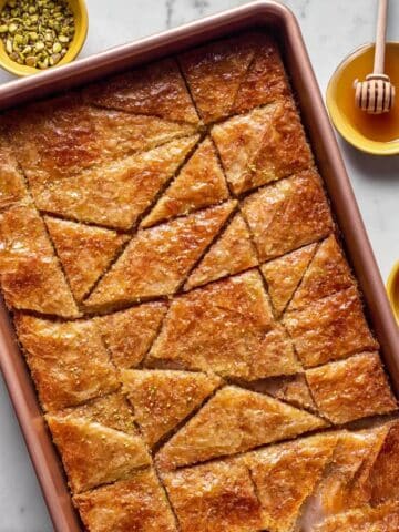 Baklava Bark with Pistachios and Honey Recipe