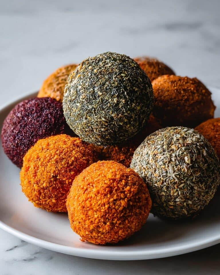 Creamy Labneh Balls with Za'atar and Spiced Herb Coatings Recipe