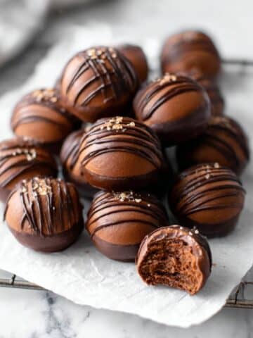 Chickpea Gingerbread Buckeyes Recipe