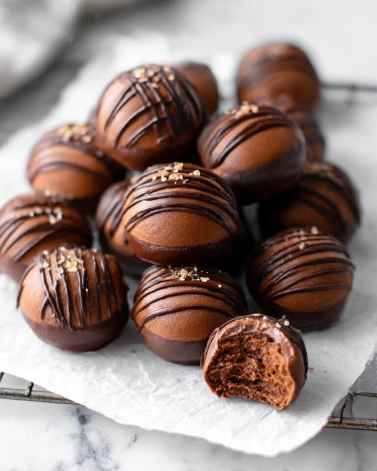 Chickpea Gingerbread Buckeyes Recipe