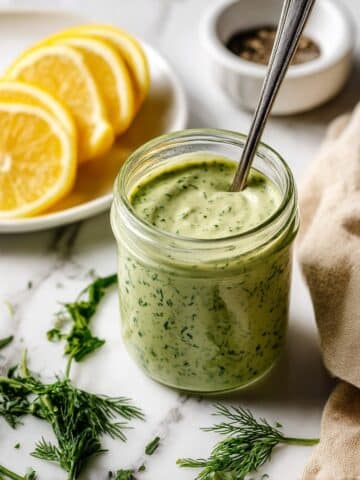 Green Goddess Tahini Dressing Recipe