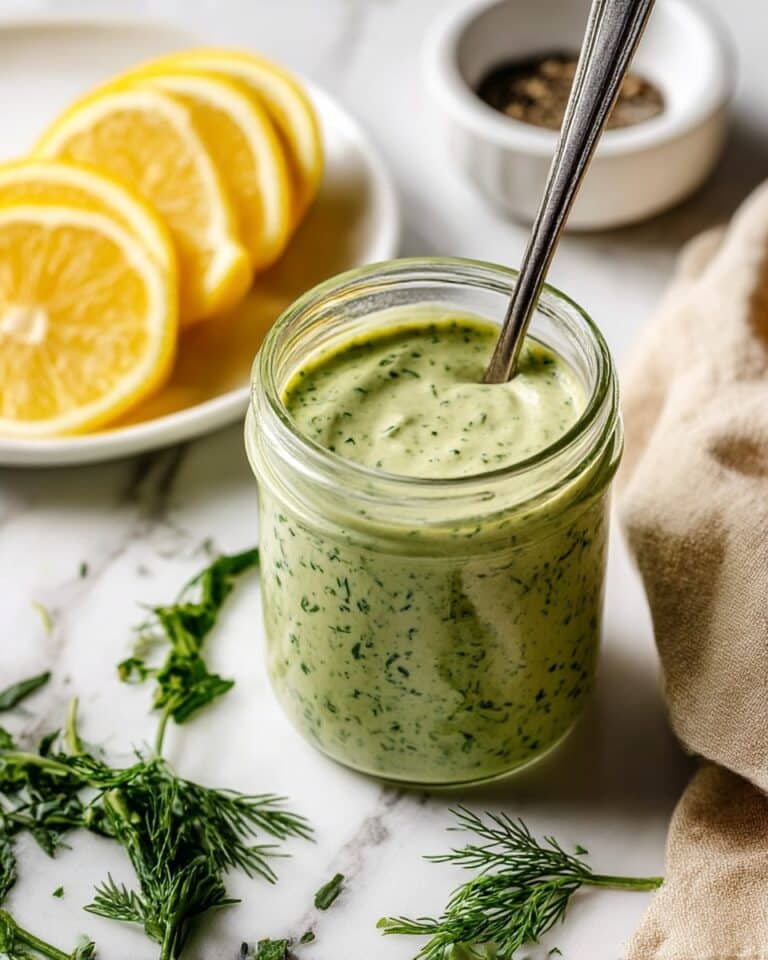 Green Goddess Tahini Dressing Recipe