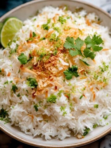 Rice Cooker Coconut Rice Recipe