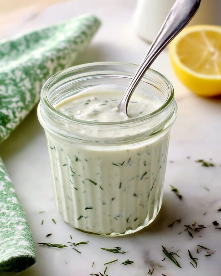 Homemade Ranch Dressing Recipe