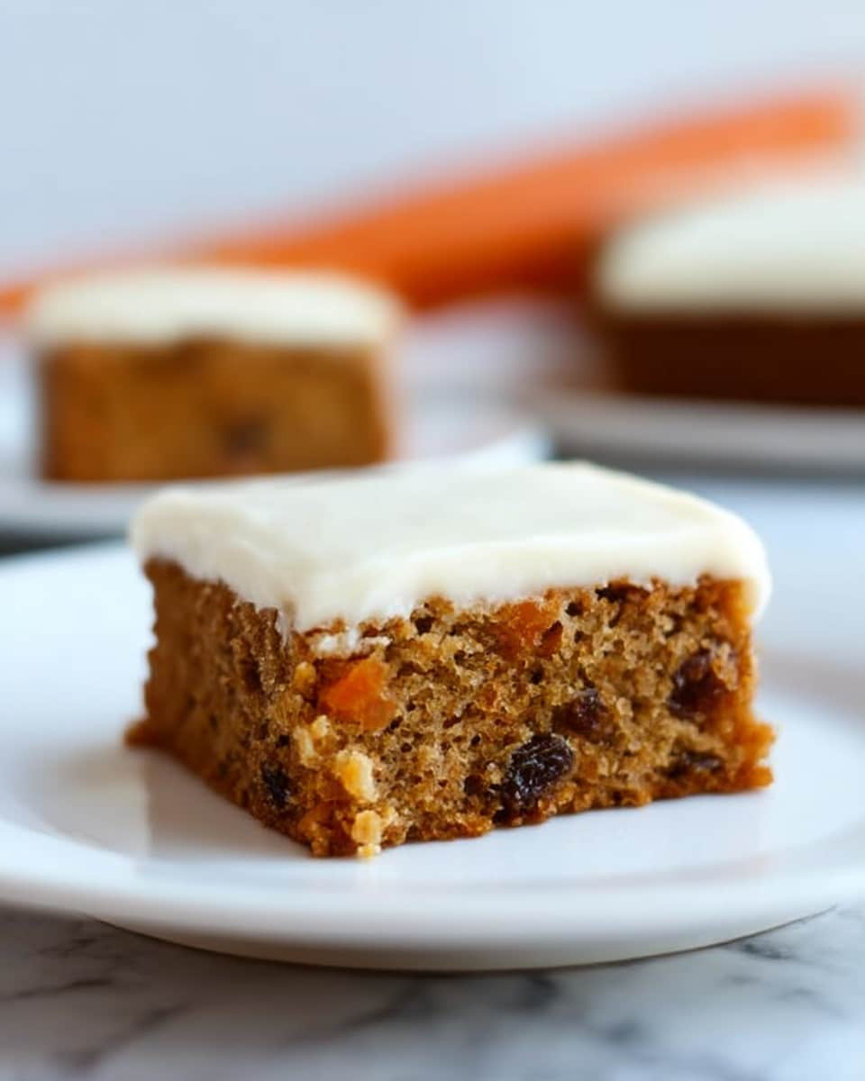 The image shows two clear glass bowls on a white marbled surface. The bowl on the left has three main layers: a light brown smooth batter on the bottom left, a heap of dark brown raisins on the top left, and bright orange shredded carrots on the right, sharply separated from each other. The bowl on the right contains the same ingredients mixed together, creating a light brown batter with visible orange carrot shreds and dark brown raisins evenly spread throughout, with small bubbles on the surface. A spoon is partially visible on the right side inside the mixture. Photo taken with an iphone --ar 4:5 --v 7