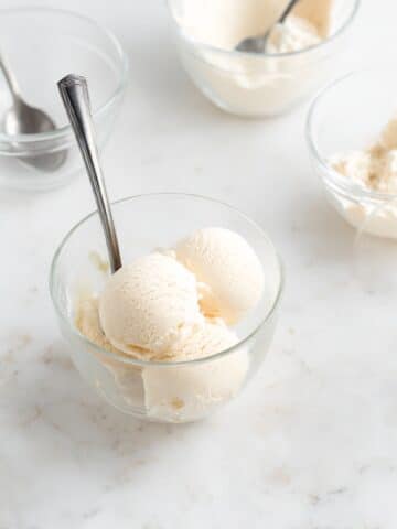 Healthy Vanilla Coconut Ice Cream with 4 Simple Ingredients Recipe