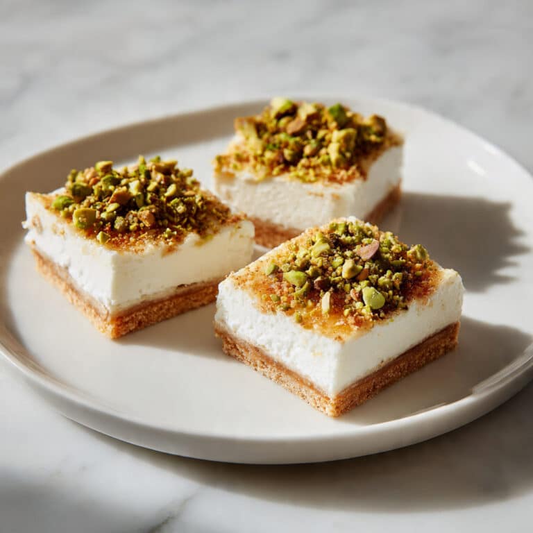 Maamoul Mad bi Ashta (Semolina Cream Cake) Recipe