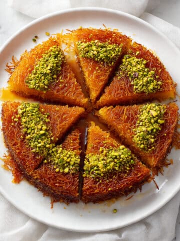 Palestinian Knafeh (Kunafa) Recipe