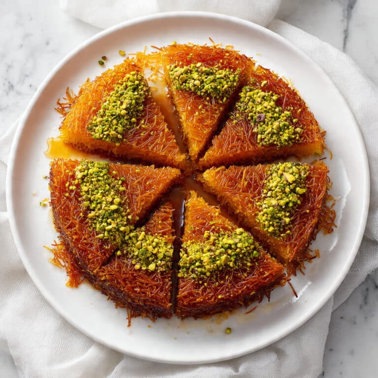 Palestinian Knafeh (Kunafa) Recipe