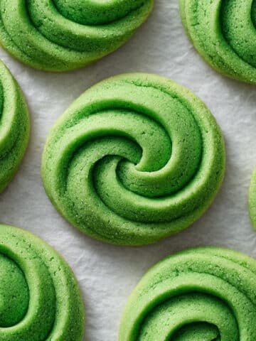 Matcha Butter Cookies Recipe