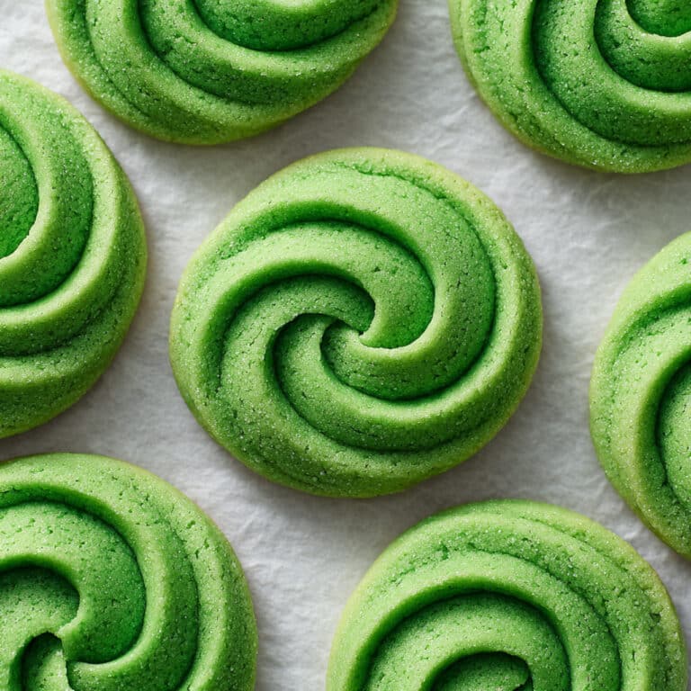 Matcha Butter Cookies Recipe