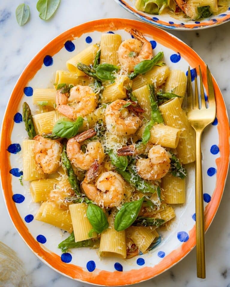 Shrimp Asparagus Pasta Recipe