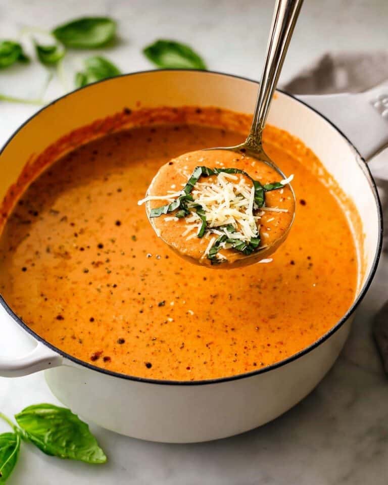 Creamy Tomato Basil Bisque Recipe