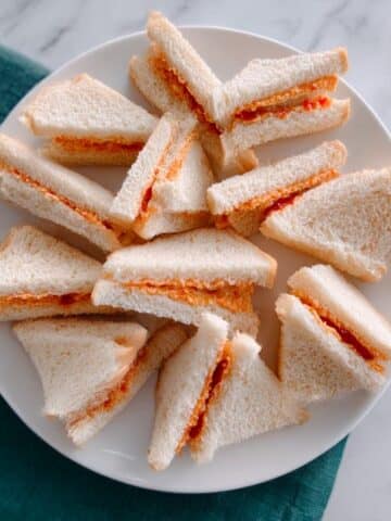 Sandwich de Mezcla: Creamy Luncheon Meat and Pimiento Spread Sandwiches Recipe